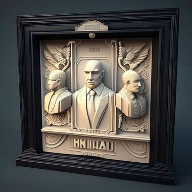 3D модель Игра Hitman Trilogy HD (STL)